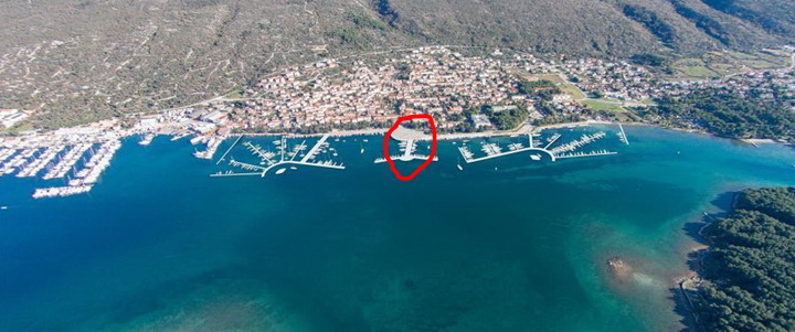Nova luka Punat na otoku Krk