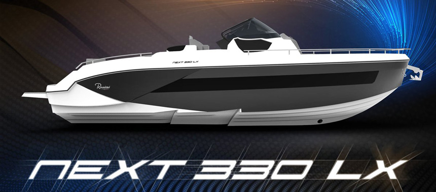 Ranieri Next 330 LX, Moto-Nautika