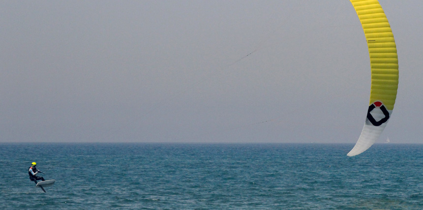 Žiga Horvat postavil nov rekord v kitefoilingu
