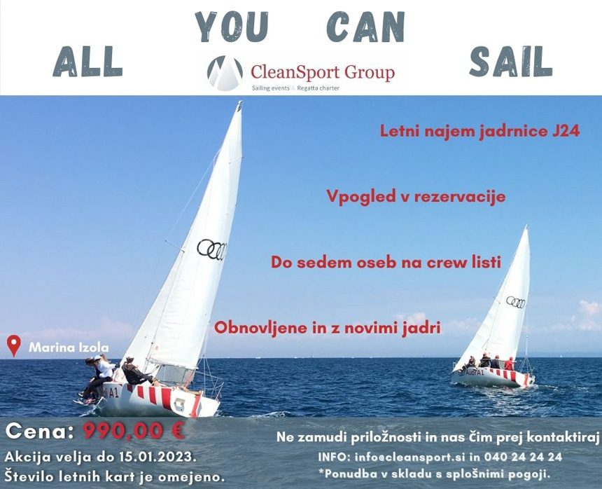 Cleansport, All You Can Sail