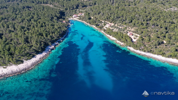 Zaliv Slatina, otok Korčula