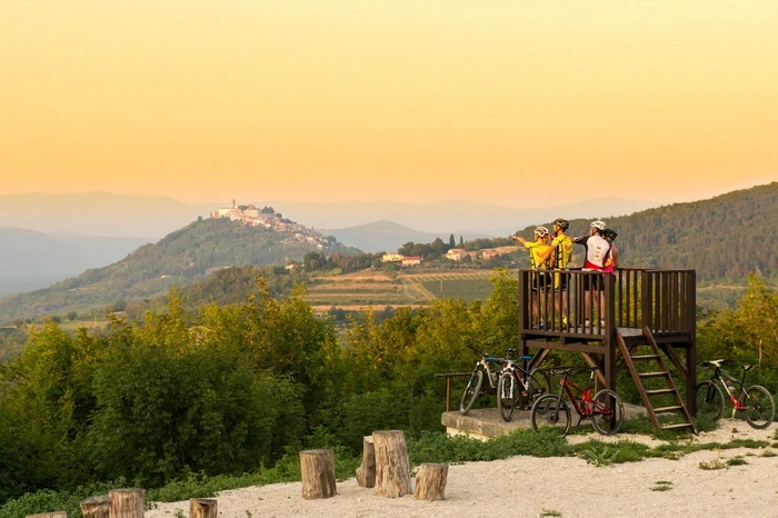 Kolesarske poti na Hrvaškem