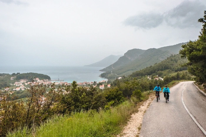 Kolesarske poti na Hrvaškem