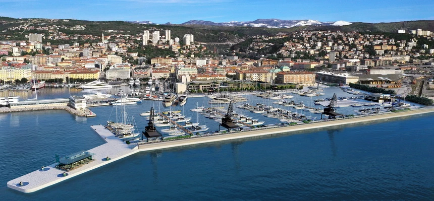 Izgradnja nove marine v Reki se oddaljuje