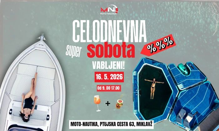 Vabljeni na celodnevno super soboto na  Moto-Nautiko!