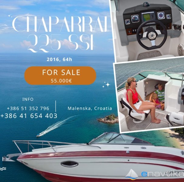 Chaparral 225 SSi, 2016, 62h