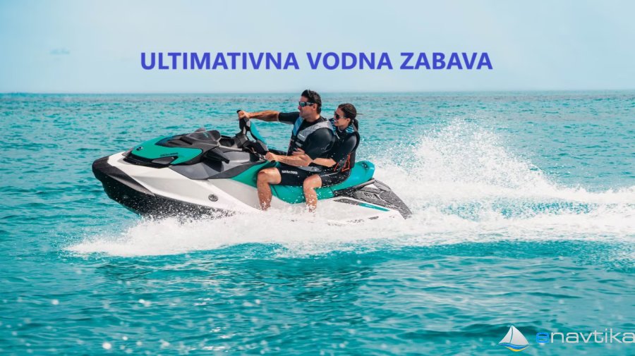 Oddam vodni skuter SeaDoo GTI90 iBR + prikolica; varčen jet ski rent