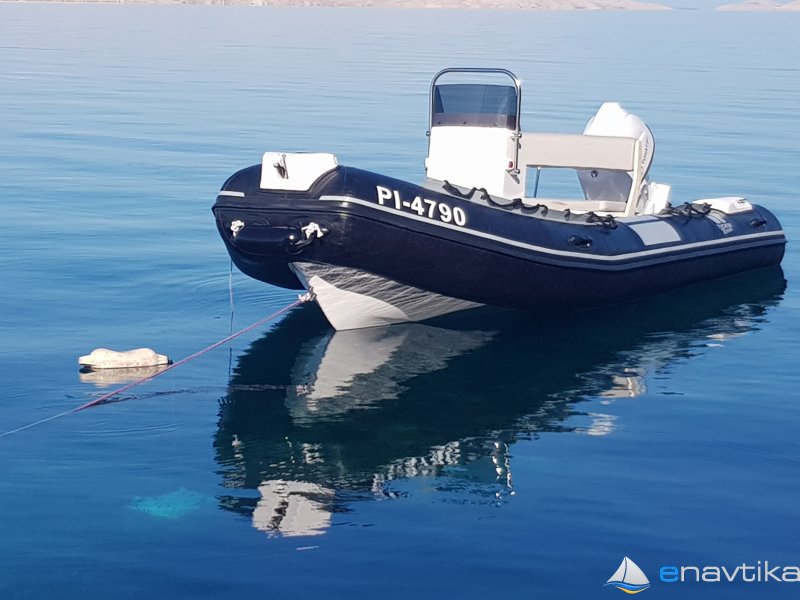 NOV čoln gumenjak 490CM+TOHATSU60+prikolica-SAMO 16UR