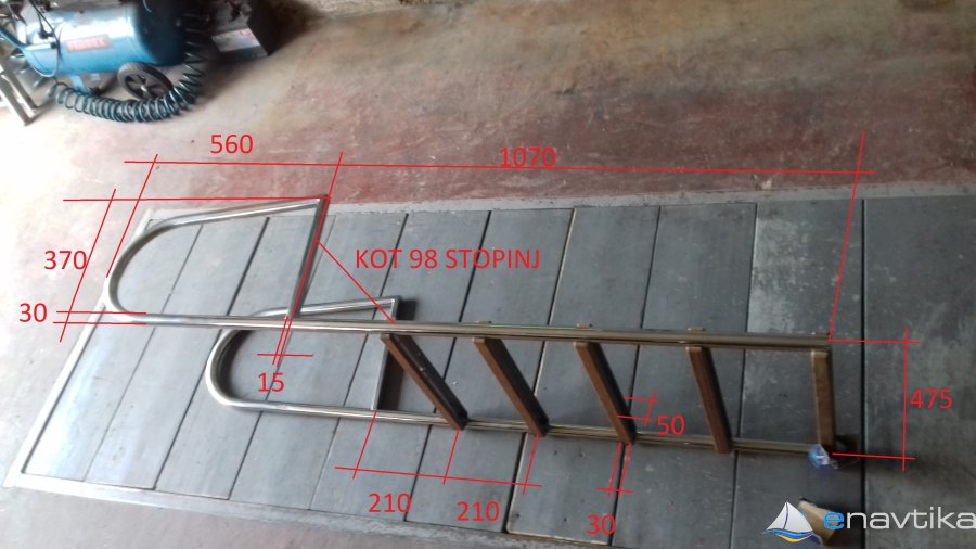 inox-teak kopalne lestve-stopnice -ladder-scala
